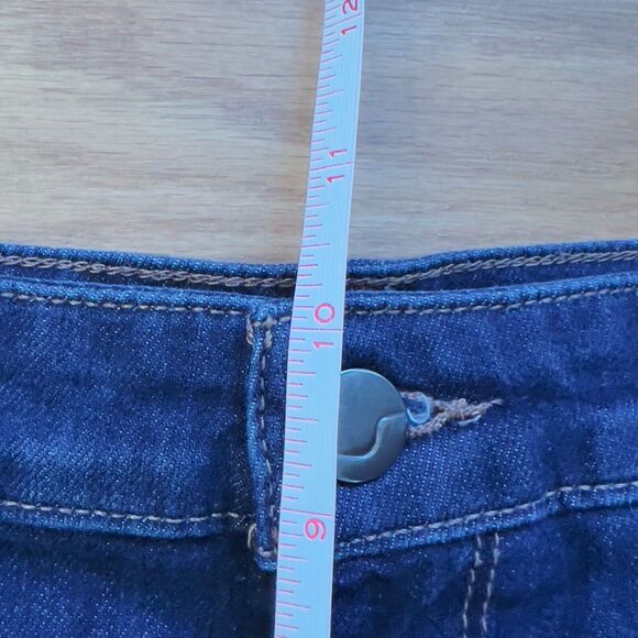 Joe's Jeans Size 27 Coraline High-Rise Skinny Ankle Dark Wash Raw Hem - Picture 8 of 11